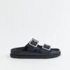 Arizona Shiny Leather Narrow Sandals