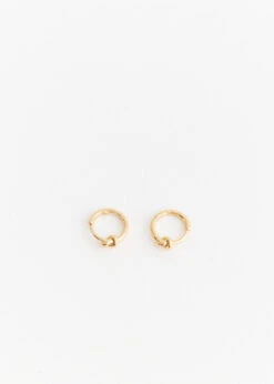 Knot Hoop Earrings