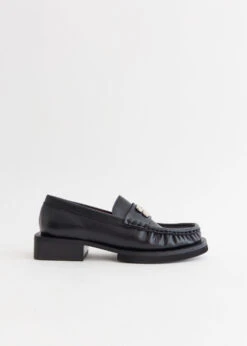 Ganni Butterfly Logo Loafers