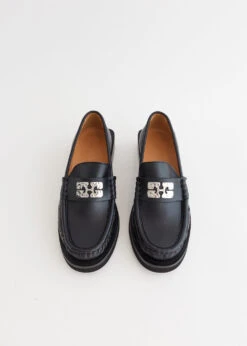 Ganni Butterfly Logo Loafers -Style Haven Shop product incu 935 5a1ed280 b856 4862 a6bb 9dda69e61bcc