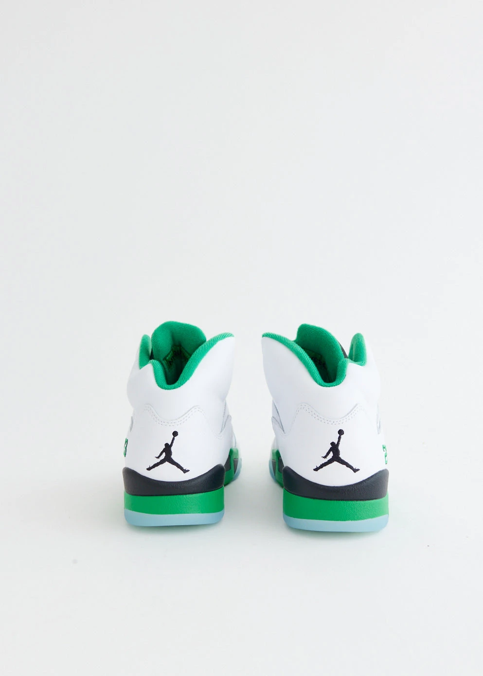Nike Women's Air Jordan 5 Retro 'Lucky Green' Sneakers 4 Nike Women's Air Jordan 5 Retro 'Lucky Green' Sneakers - Image 4