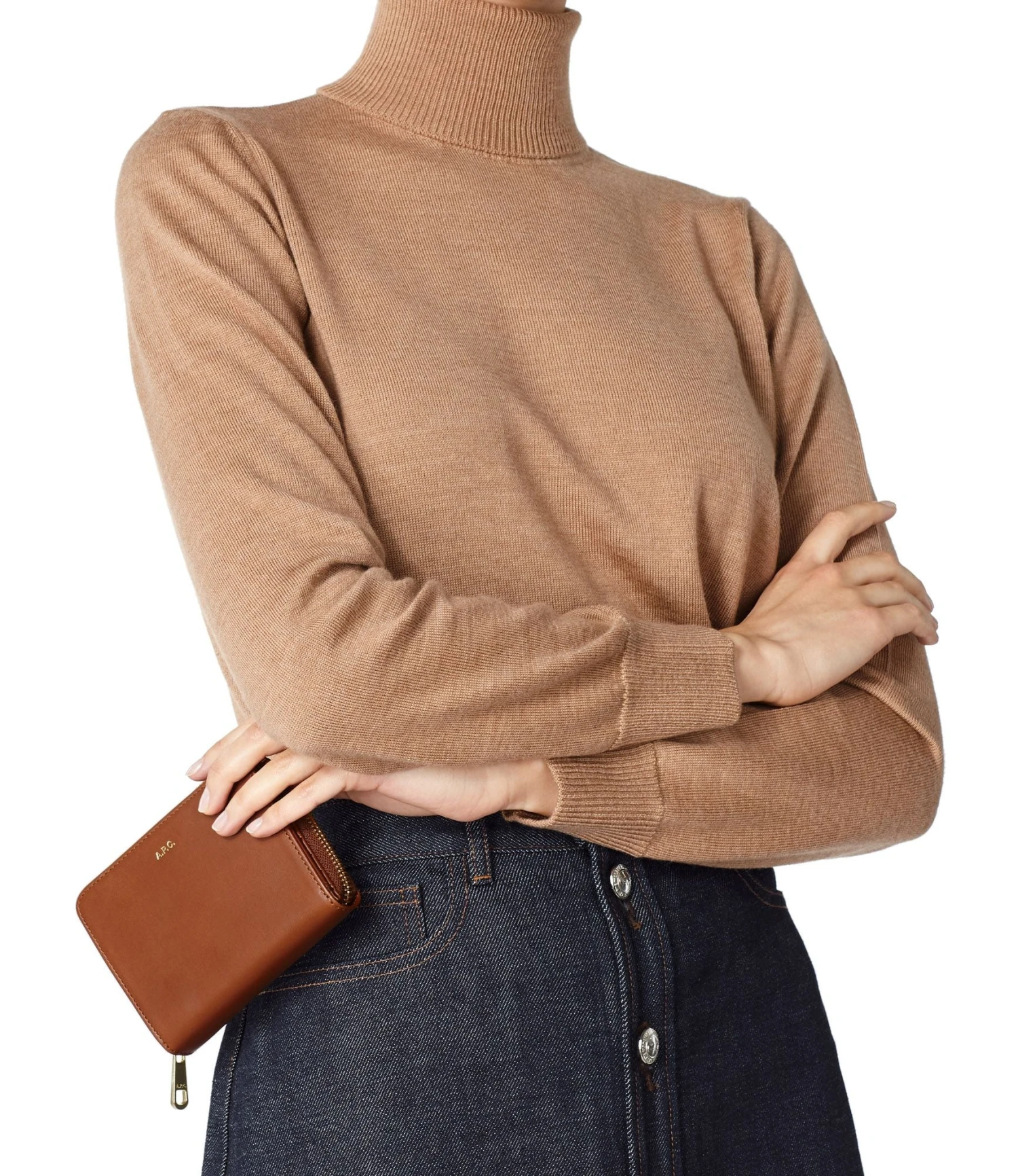 A.P.C. Emmanuelle Compact Wallet 2 A.P.C. Emmanuelle Compact Wallet - Image 2