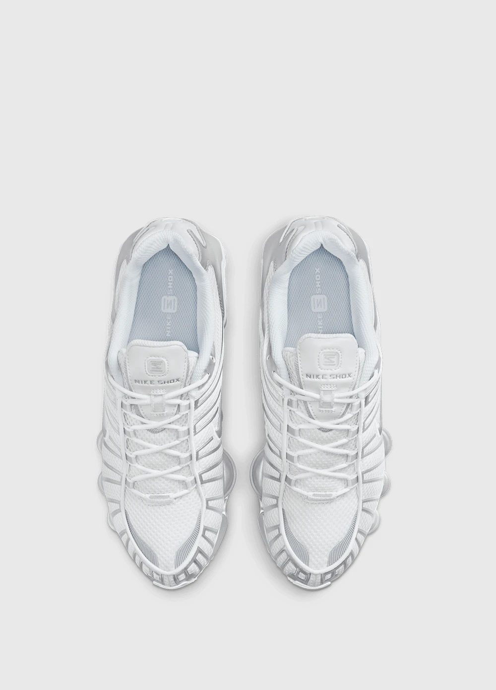 Nike Women's Shox TL 'Metallic Silver' Sneakers 3 Nike Women's Shox TL 'Metallic Silver' Sneakers - Image 3