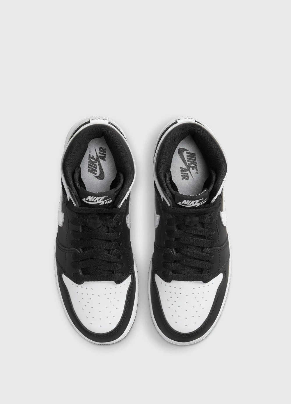 Nike Air Jordan 1 High OG 'Black White' Sneakers (GS) 3 Nike Air Jordan 1 High OG 'Black White' Sneakers (GS) - Image 3