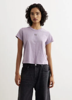 ALEXANDER WANG Essential Jersey Shrunk T-Shirt