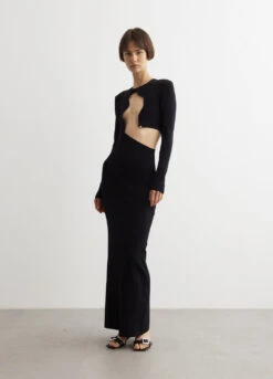 Salacia Wire Long Sleeve Column Dress 7 Salacia Wire Long Sleeve Column Dress -Style Haven Shop womens incu 010 c9421946 a605 40d5 82a7 868a624e1506