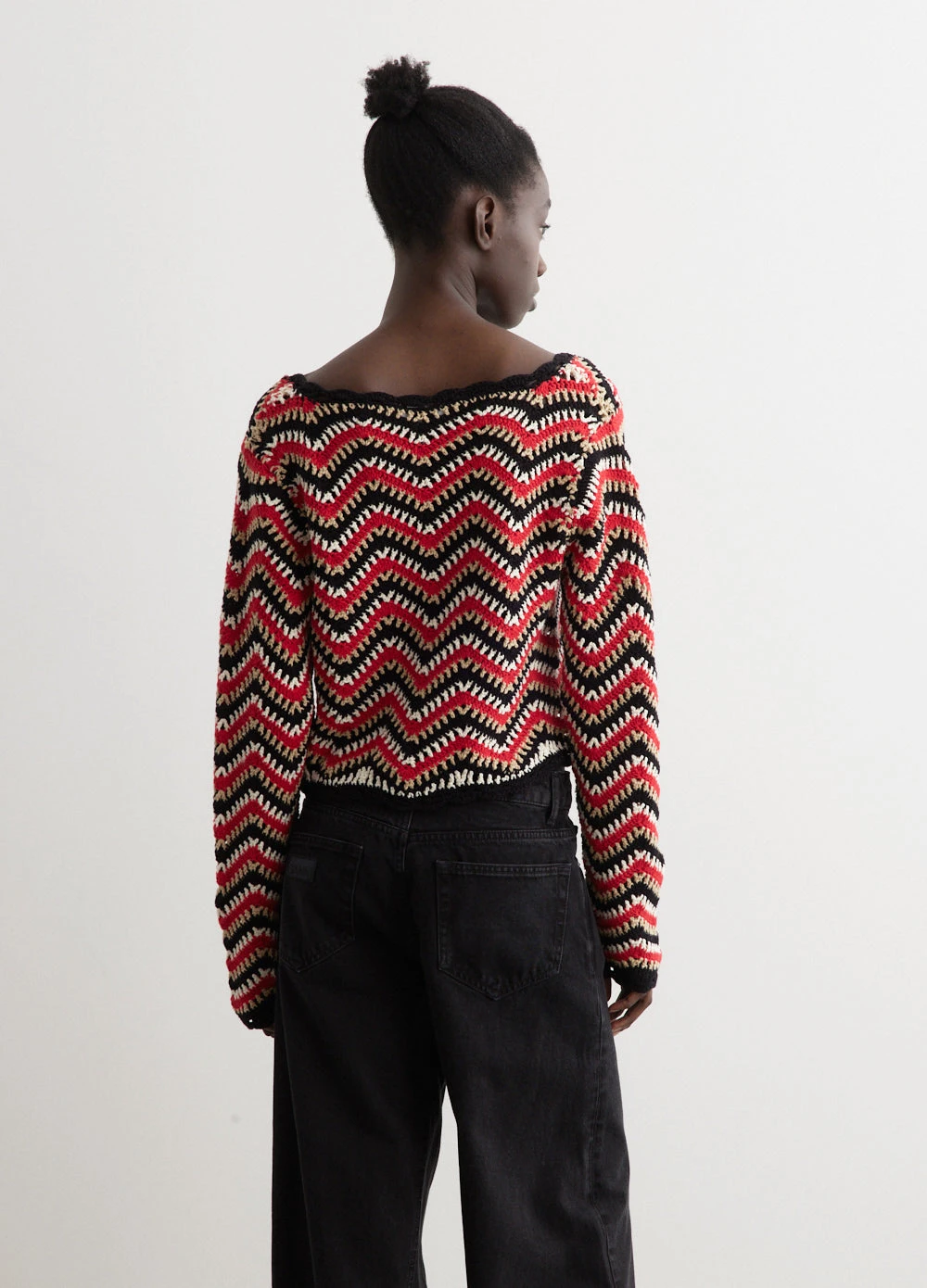 Ganni Cotton Crochet Cardigan 5 Ganni Cotton Crochet Cardigan - Image 5