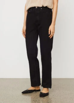 Toteme Classic Cut Jeans -Style Haven Shop womens incu 0260