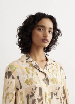 Daily Journal Printed Shirt -Style Haven Shop womens incu 026 d736fa0b 6197 4545 8087 74cf4deab91d