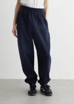 ALEXANDER WANG Glitter Essential Terry Sweatpants With Puff Logo 7 ALEXANDER WANG Glitter Essential Terry Sweatpants With Puff Logo -Style Haven Shop womens incu 028 c56efd45 5ef6 47c2 b5fc adfa56265ceb