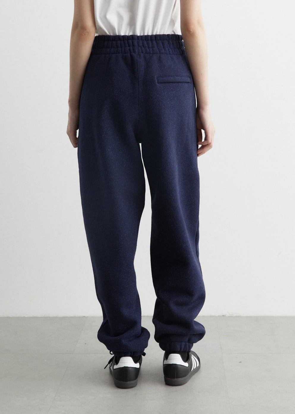 ALEXANDER WANG Glitter Essential Terry Sweatpants With Puff Logo 5 ALEXANDER WANG Glitter Essential Terry Sweatpants With Puff Logo - Image 5