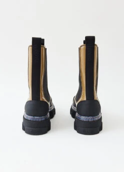 Ganni Cleated Heeled Mid-Calf Chelsea Boots -Style Haven Shop womens incu 0442 d24fbb29 c20f 4b73 b648 38ec95bbe764