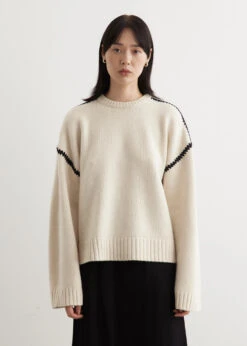 Toteme Embroidered Wool Cashmere Knit 7 Toteme Embroidered Wool Cashmere Knit -Style Haven Shop womens incu 049 ac6aab1a c561 41a6 94c1 8d46ba2cab56