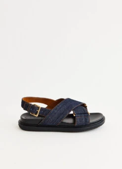 Marni Fussbett Criss-Cross Sandals