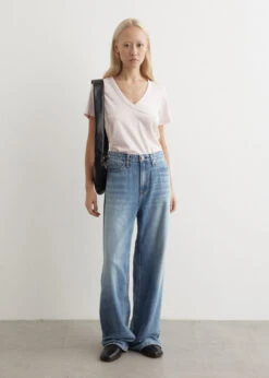 Rag & Bone Slub V-Neck T-Shirt