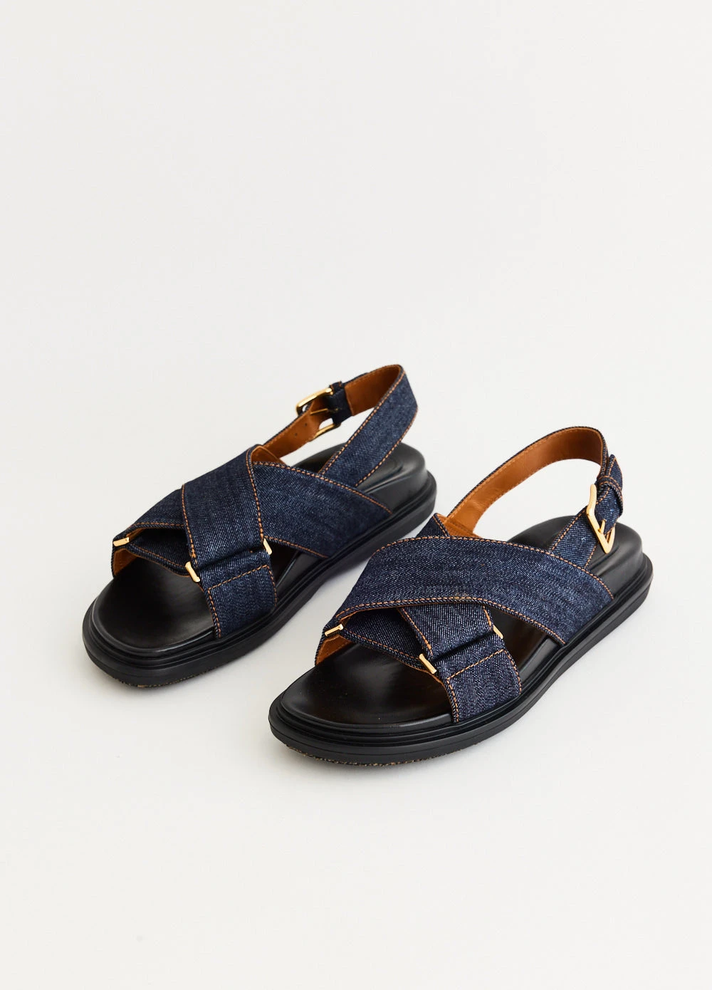 Marni Fussbett Criss-Cross Sandals 2 Marni Fussbett Criss-Cross Sandals - Image 2