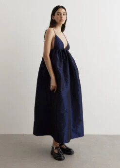 Ganni Shiny Taffeta Strap Dress -Style Haven Shop womens incu 061 1046d1df b198 4f28 8618 2c000f2722bc