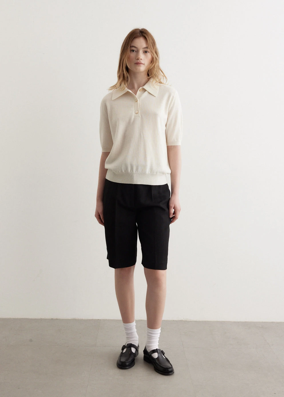 Short Sleeve Knitted Polo 2 Short Sleeve Knitted Polo - Image 2