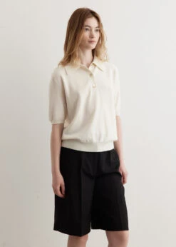 Short Sleeve Knitted Polo 8 Short Sleeve Knitted Polo -Style Haven Shop womens incu 080 b3193f7c e6d9 43ca b9b8 b94d53befe6d