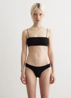 Toteme Smocked Mini Bikini Bottoms