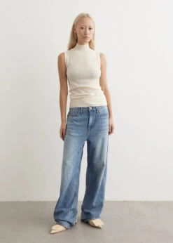 Lemaire Sleeveless High Neck Top -Style Haven Shop womens incu 097 ecbabc09 d3f7 4540 952b fdf4357c7570