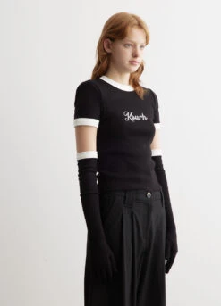 Icons Crop Tight T-Shirt -Style Haven Shop womens incu 1000 4c262611 91b0 4148 993b 7eda64fa75e2