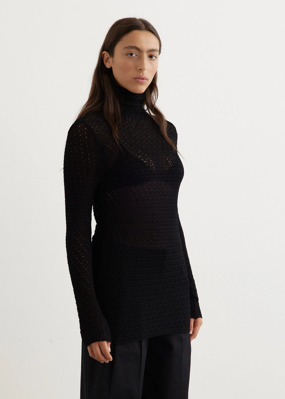 Toteme High-Neck Crochet Knit 4 Toteme High-Neck Crochet Knit - Image 4