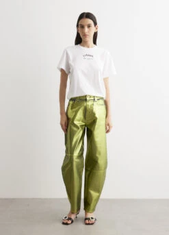 Ganni Foil Denim Stary Jeans