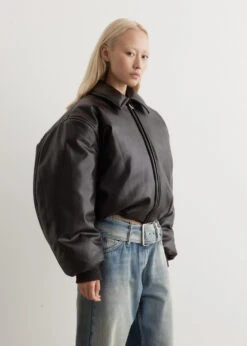 Acne Studios Onnea Leather Jacket -Style Haven Shop womens incu 1021 7199c18e d641 40fe 9f99 28d96d4a3381