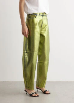 Ganni Foil Denim Stary Jeans -Style Haven Shop womens incu 1029 7ec08957 cc21 4dca b2b5 16a93a29ade3