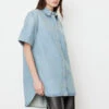 Denim Short Sleeve Shirt