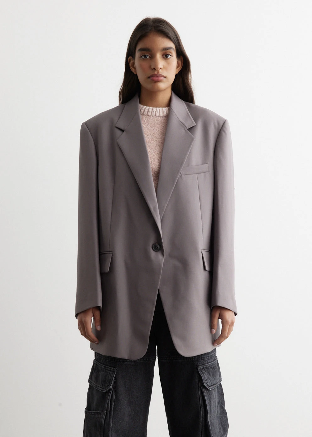 Over Fit Wool Blazer 3 Over Fit Wool Blazer - Image 3