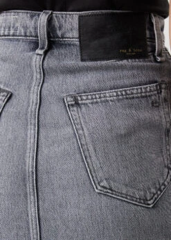 Rag & Bone Broken In Denim High-Rise Skirt -Style Haven Shop womens incu 1037 9c91b0ab 65bd 49ad aa79 36984bf42d1f
