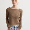 Faithful Long Sleeve Knit Top