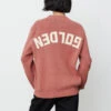 Golden Goose Journey Boyfriend Crewneck Knit With Logo