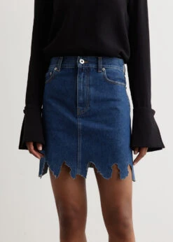 JW Anderson Lasercut Mini Skirt -Style Haven Shop womens incu 1069 47d6fc24 5274 4c2d a1c9 a6a9b293dd7d