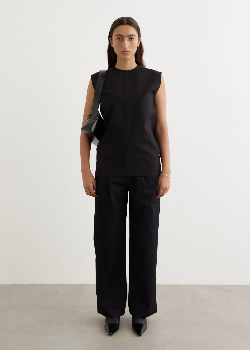 Toteme Sleeveless Twisted-Seam Top 2 Toteme Sleeveless Twisted-Seam Top - Image 2