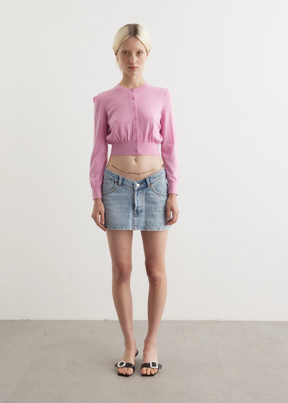 ALEXANDER WANG V Front Skirt 2 ALEXANDER WANG V Front Skirt - Image 2