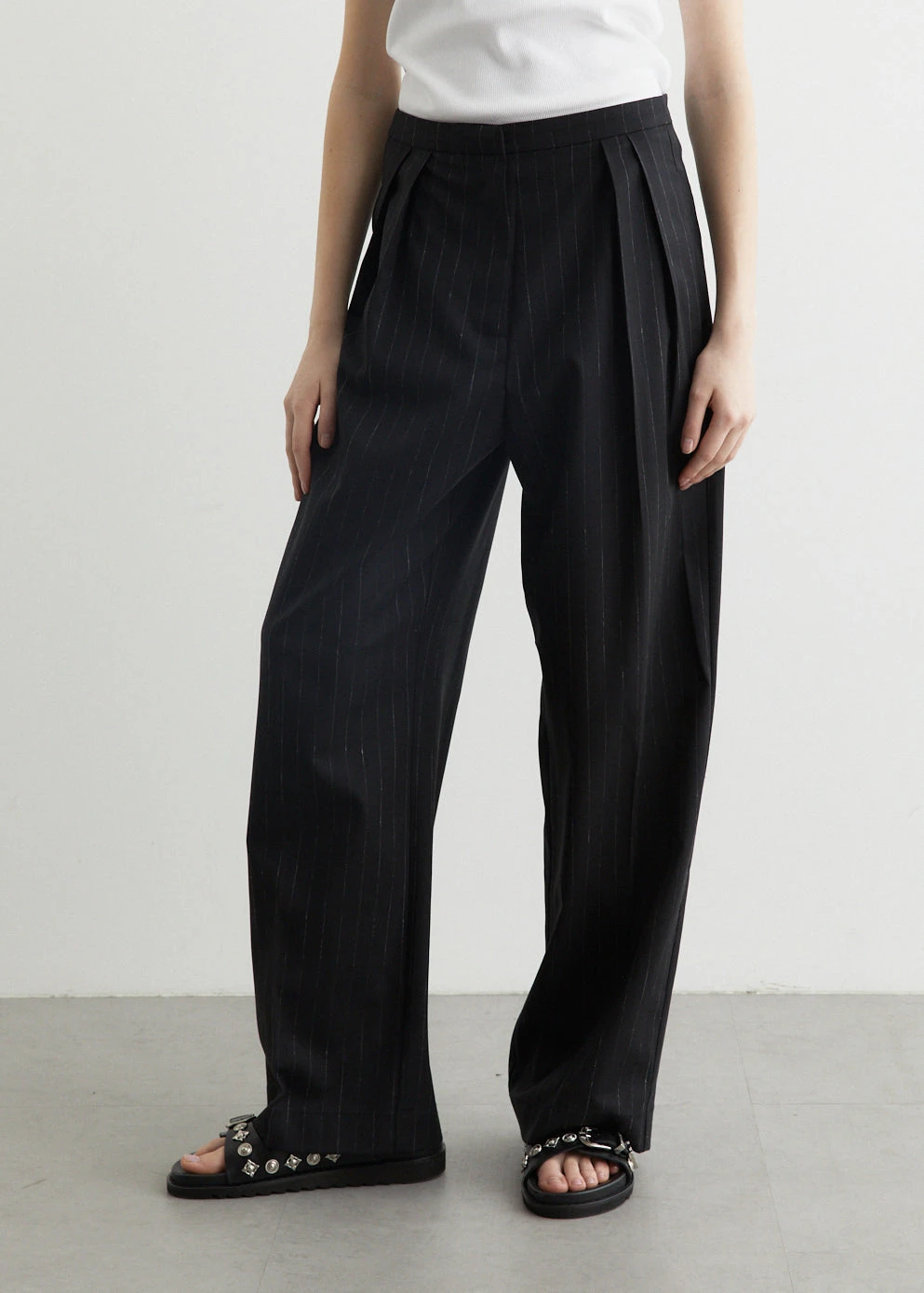 Tailored Pinstripe Pants 1 Tailored Pinstripe Pants