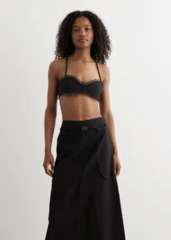 Ganni Suiting Strap Top -Style Haven Shop womens incu 108 3c5c3ca5 ae35 4b56 bda8 17c501cca88c