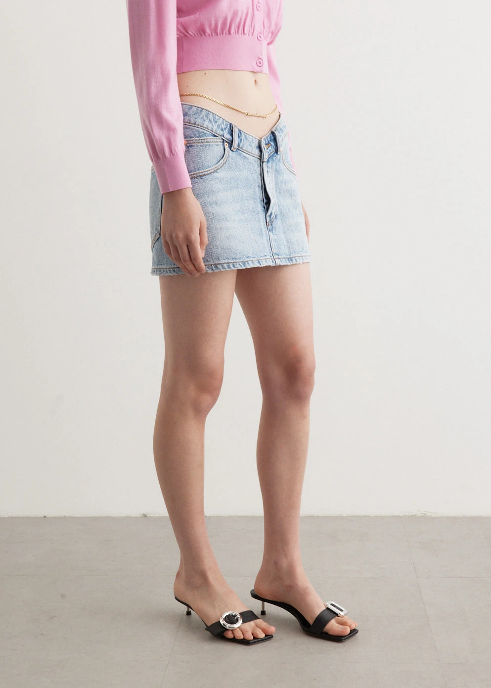 ALEXANDER WANG V Front Skirt 4 ALEXANDER WANG V Front Skirt - Image 4