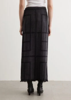 Toteme Monogram Winter Sarong -Style Haven Shop womens incu 109 5c59459b 055b 453c 9cd5 3001dece33ec