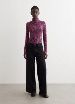 Ganni Printed Mesh Long Sleeve Rollneck 7 Ganni Printed Mesh Long Sleeve Rollneck -Style Haven Shop womens incu 109 7c298fbd c0f0 4bf9 8adc 10d2ebacec05