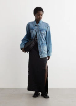 Ganni Tint Denim Oversized Jacket -Style Haven Shop womens incu 1106 0c7dc05c f21c 4511 a45e d012068ecee9