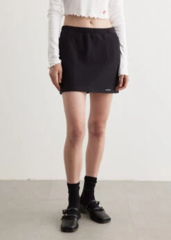 ALEXANDER WANG Mini Faded Logo Skirt -Style Haven Shop womens incu 1118 99fb3da5 77e2 4406 af62 d291d4819006