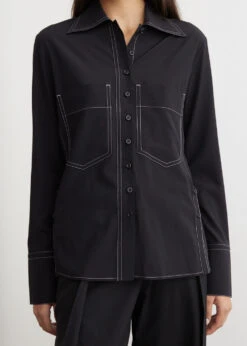 Chest Pocket Shirt 10 Chest Pocket Shirt -Style Haven Shop womens incu 1120 4bd8c3ae 99ad 4597 9524 03b6492bd98d