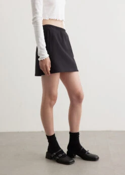ALEXANDER WANG Mini Faded Logo Skirt -Style Haven Shop womens incu 1122 10f7795f 730b 4190 9361 ab75feb6dc05