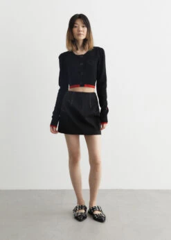 Ganni Cropped O-Neck Cardigan 7 Ganni Cropped O-Neck Cardigan -Style Haven Shop womens incu 114 f97874fa 0ea3 46e7 b7b4 1d8cf915c67f