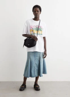 Ganni Future Heavy Jersey Sun Short Sleeve T-Shirt -Style Haven Shop womens incu 1159 da6b3ff8 f410 43d2 815f f43b745be0a0