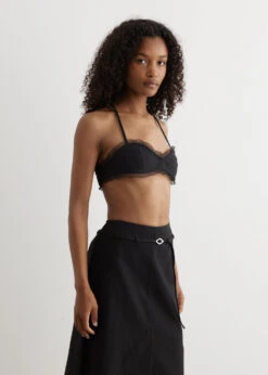 Ganni Suiting Strap Top -Style Haven Shop womens incu 116 204daf77 5a5c 43cd 82fe 0e09916f5417